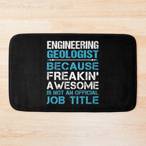 Item preview, Engineering Geologist T Shirt - Freaking Awesome Job Gift Item Tee designed and sold by oetate4774.
