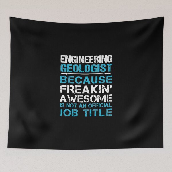 Item preview, Engineering Geologist T Shirt - Freaking Awesome Job Gift Item Tee designed and sold by oetate4774.