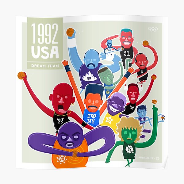 NBAlien Dream Team Poster