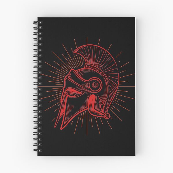 Item preview, Red and Black 300 Spartan Warrior Helmet designed and sold by ClassicalGreece.