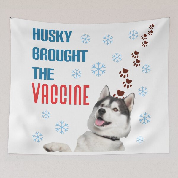 Item preview, Dog walk in the snow. designed and sold by Umiska.
