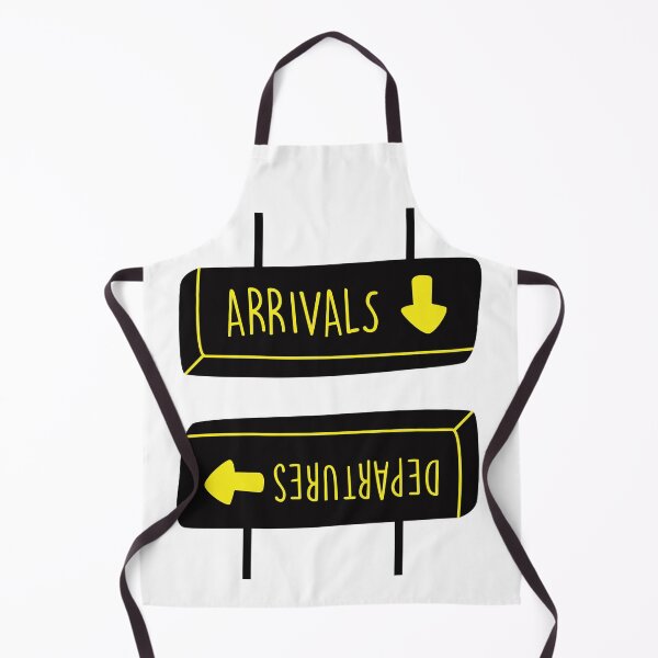 Item preview, Aviation Arrivals Departures Airport Sign. Aviation, flying, travel and pilot souvenir designed and sold by VFRZone.
