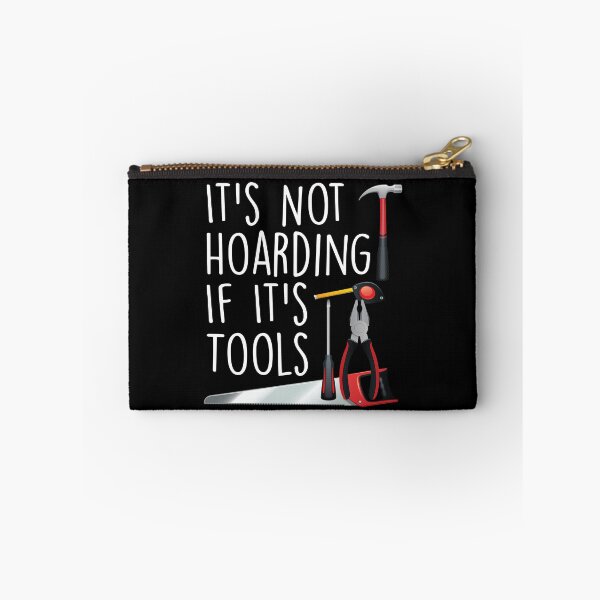 Item preview, It's Not Hoarding If It's Tools T-shirt ,funny shirt, handyman,quotes, handywoman, gift for dad, gift for mom, tools, carpenter designed and sold by Laadel.