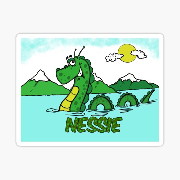 Item preview, Loch Ness Monster designed and sold by UcanDraw2.