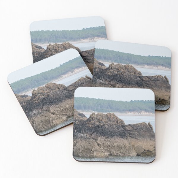 Item preview, Rocky outcrop at Llanddwyn beach designed and sold by cdkphotos.