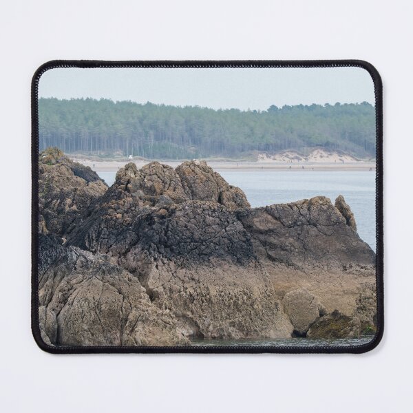 Item preview, Rocky outcrop at Llanddwyn beach designed and sold by cdkphotos.