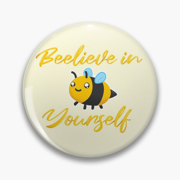 Item preview, Motivational Bee Beelieve in Yourself designed and sold by DewbertCo.