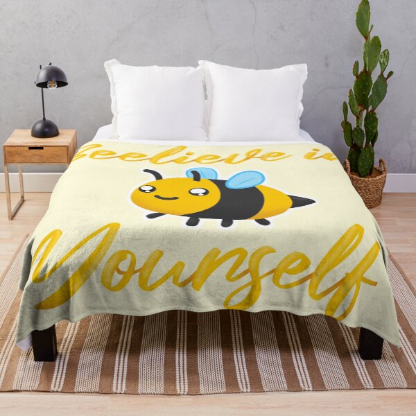 Item preview, Motivational Bee Beelieve in Yourself designed and sold by DewbertCo.