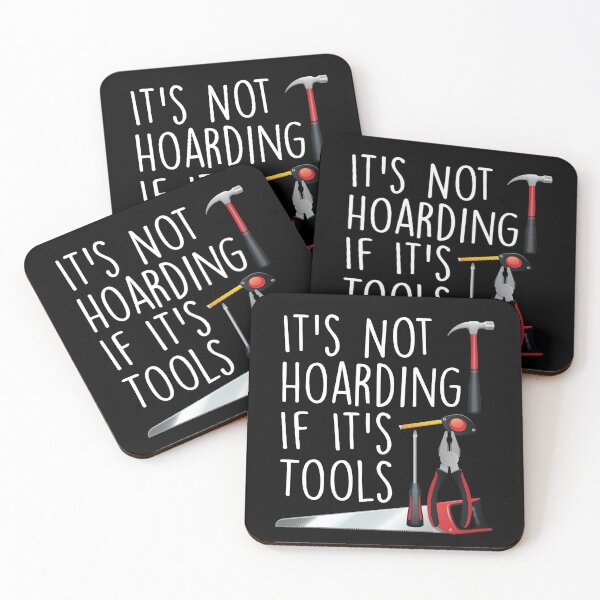 Item preview, It's Not Hoarding If It's Tools T-shirt ,funny shirt, handyman,quotes, handywoman, gift for dad, gift for mom, tools, carpenter designed and sold by Laadel.