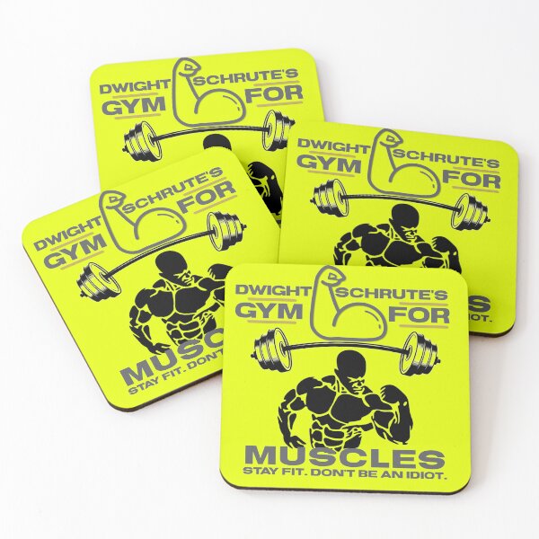 Aperçu de l'œuvre Gymnase de Dwight Schrute pour les muscles créée et vendue par harounshirt.
