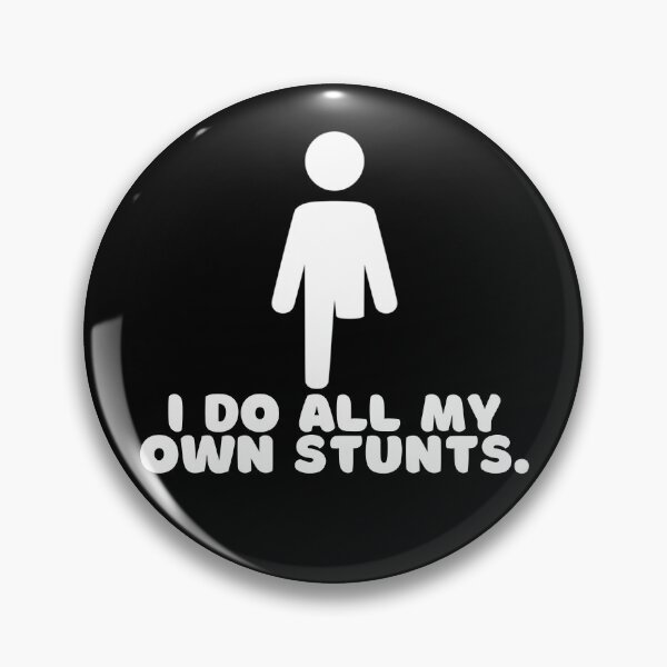 Item preview, I Do All My Own Stunts, Amputation, Leg Amputee,  Amputee Humour, Amputee, Amputee, Amputee gift designed and sold by AmputTee.