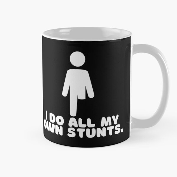Item preview, I Do All My Own Stunts, Amputation, Leg Amputee,  Amputee Humour, Amputee, Amputee, Amputee gift designed and sold by AmputTee.