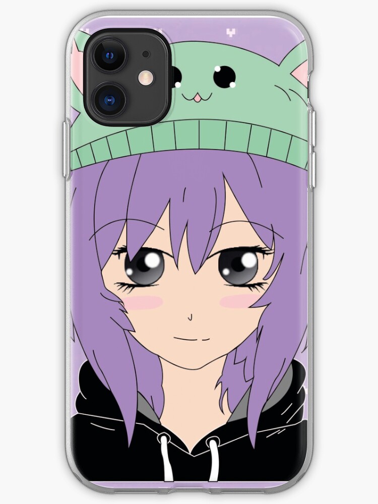 Pastel Goth Anime Iphone Case Cover By Celebseditorr Redbubble