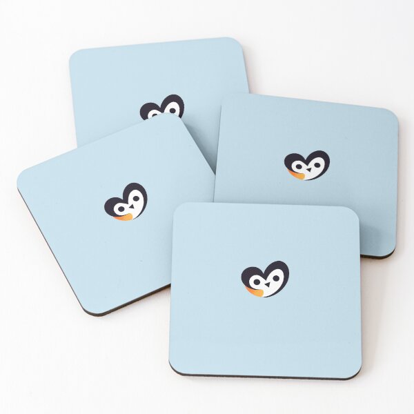 Item preview, Heart-shaped Emperor Penguin design Sticker designed and sold by TommyNguy.