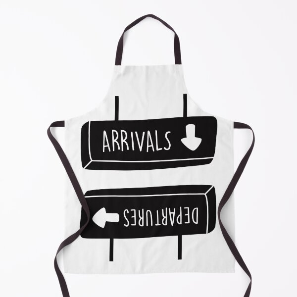 Item preview, Aviation Arrivals Departures Airport Sign. Aviation, flying, travel and pilot souvenir  designed and sold by VFRZone.