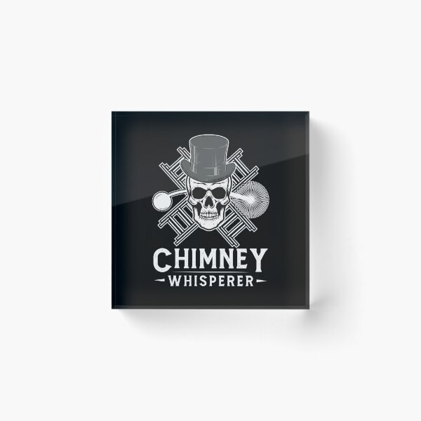 Item preview, Chimney Sweep Chimney Whisperer Skull designed and sold by StrongShirts.