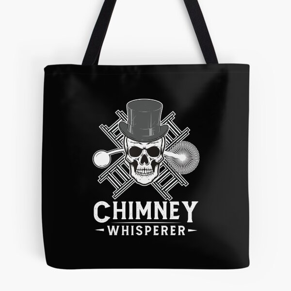 Item preview, Chimney Sweep Chimney Whisperer Skull designed and sold by StrongShirts.