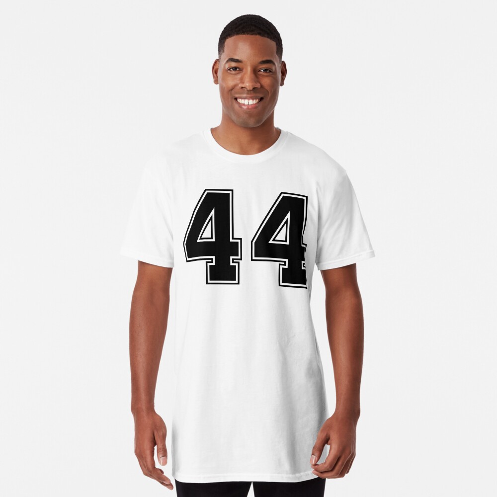 44 Classic Vintage Sport Jersey Uniform Stock Illustration