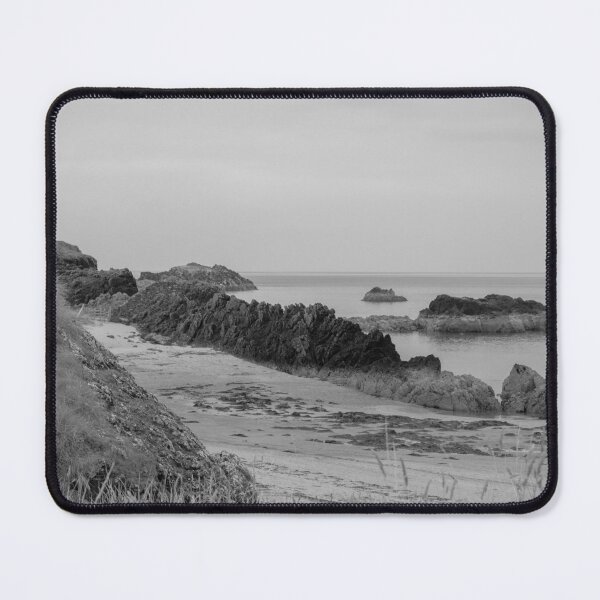 Item preview, Monochrome Ynys Llanddwyn beach designed and sold by cdkphotos.