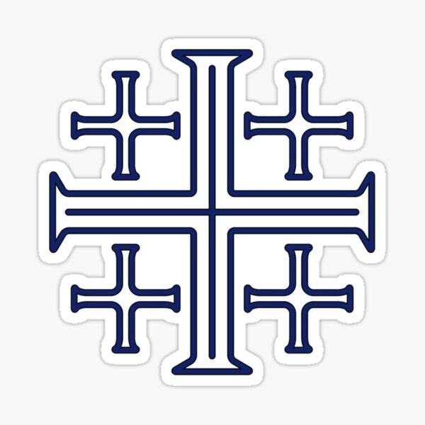 Item preview, Jerusalem Cross designed and sold by PeacefulRiver.
