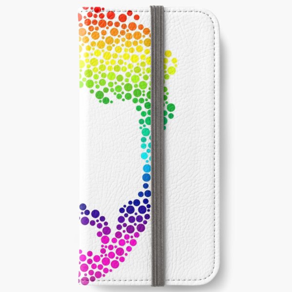 Polychromatic Pogonophilic Bubble Beard iPhone Wallet