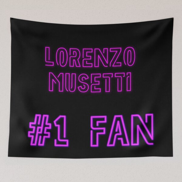 Item preview, Lorenzo Musetti #1 fan designed and sold by 2Girls1Shirt.