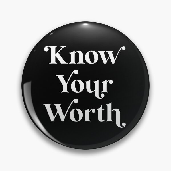Item preview, Know Your Worth designed and sold by latheandquill.