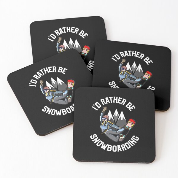 Item preview,  I'd Rather Be Snowboarding designed and sold by Crazy Crow.