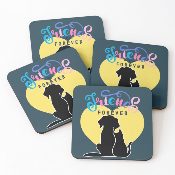 Item preview, Cat and Dog Friendship designed and sold by LamaraK.