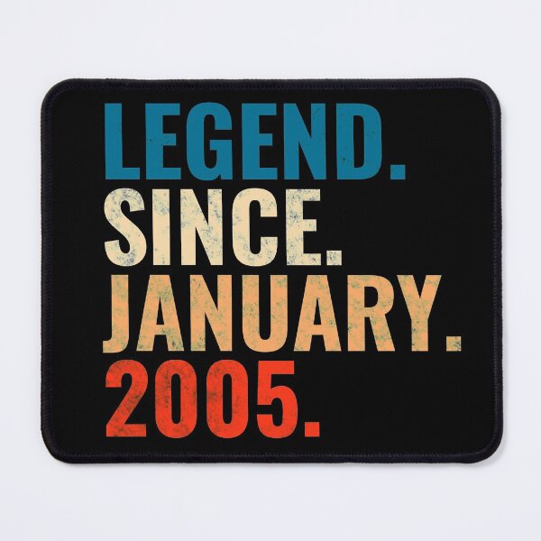 Item preview, Legend Since January 2005 Retro Vintage designed and sold by Teelogic.