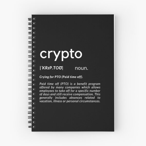 Item preview, Crypto Definition | cryptocurrency fun designed and sold by Jasmin's Fashion World.