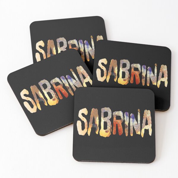 Item preview, Sabrina girls name colourful design designed and sold by Areashor.