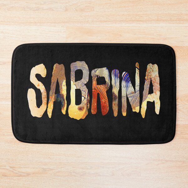 Item preview, Sabrina girls name colourful design designed and sold by Areashor.