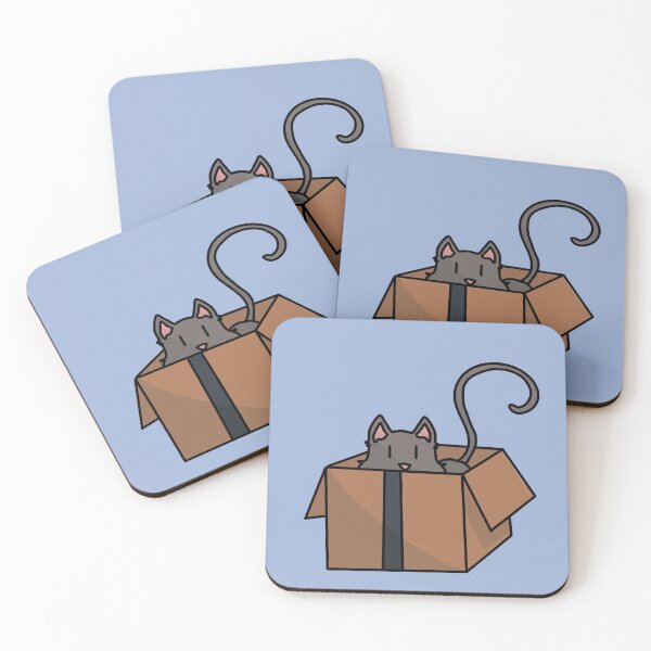 Item preview, Cat in a box designed and sold by Dorian Barrass.