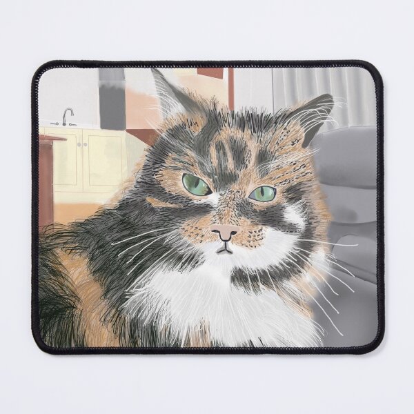 Item preview, Frizz the Calico Cat designed and sold by 2Caboodle.