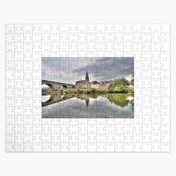 Derbyshire Chesterfield 1,000 Piece Premium Jigsaw Puzzle The Crooked Spire 