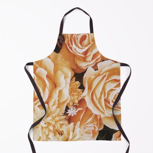 Item preview, orange rose pattern-vintage flower designed and sold by jinutt.