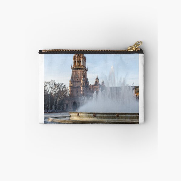 Item preview, Plaza de Espana and its fountain  designed and sold by AM FineArtPrints.