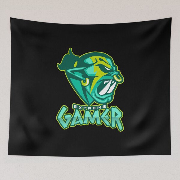 Item preview, Extreme Gamer with Angry Orc designed and sold by PRIVARSHU.