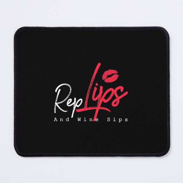 Item preview, Beauty Quote -Rep Lips And Wine Sips designed and sold by Life Stuff.