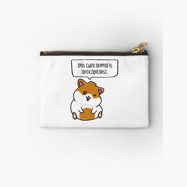 Item preview, this cute animal is anticapitalist. hamster. designed and sold by cute anarchist animals.