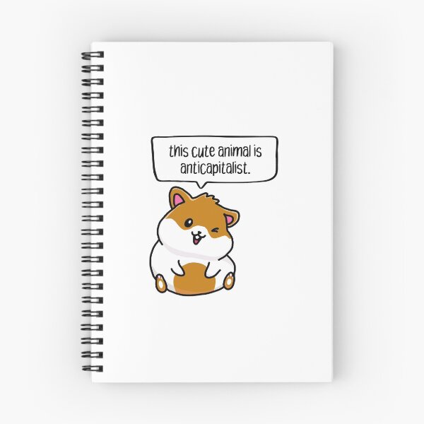 Item preview, this cute animal is anticapitalist. hamster. designed and sold by cute anarchist animals.