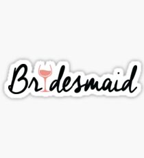 Bridesmaid Sticker
