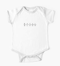 Royal Blood Unique Logo Design One Piece - Short Sleeve