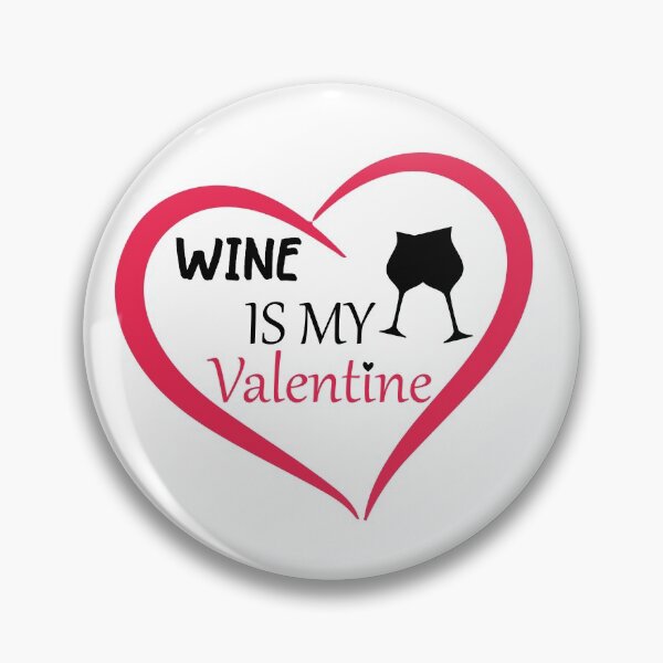 Item preview, Funny Valentine Quote, Wine Is My Valentine Women's Design, Cool Valentine Wine  designed and sold by Mouadox ★★★★★.