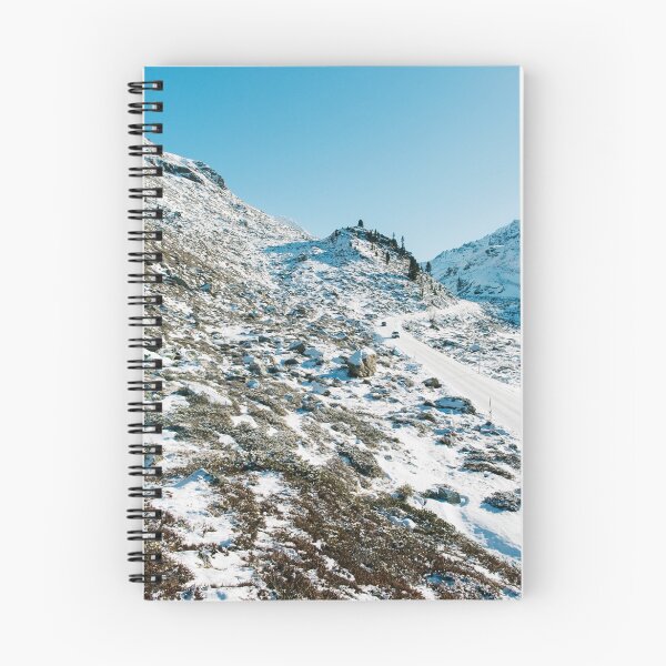Item preview, Swiss Alps - Cars on Flüelapass Mountain Pass Road on Sunny Winter Day.  designed and sold by visualspectrum.