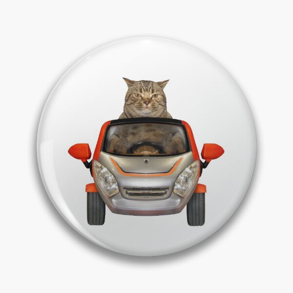 Item preview, cat driving a car Essential T-Shirt designed and sold by Issa ★★★★★.