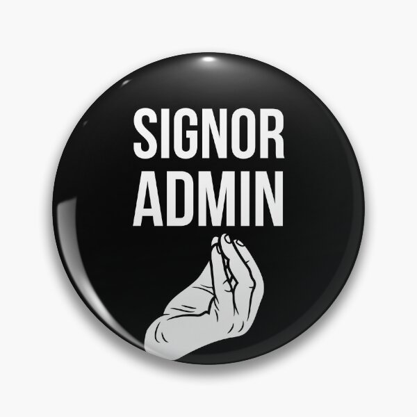Item preview, Signor Admin designed and sold by trendingatees.