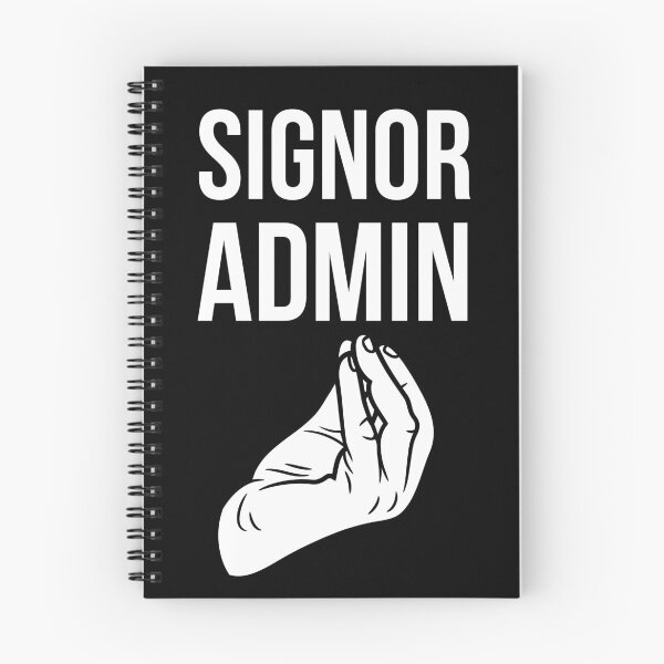 Item preview, Signor Admin designed and sold by trendingatees.