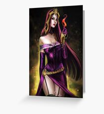 Liliana Vess Greeting Card